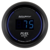 2-1/16" FUEL LEVEL, PROGRAMMABLE 0-280 Ω, DIGITAL BLACK